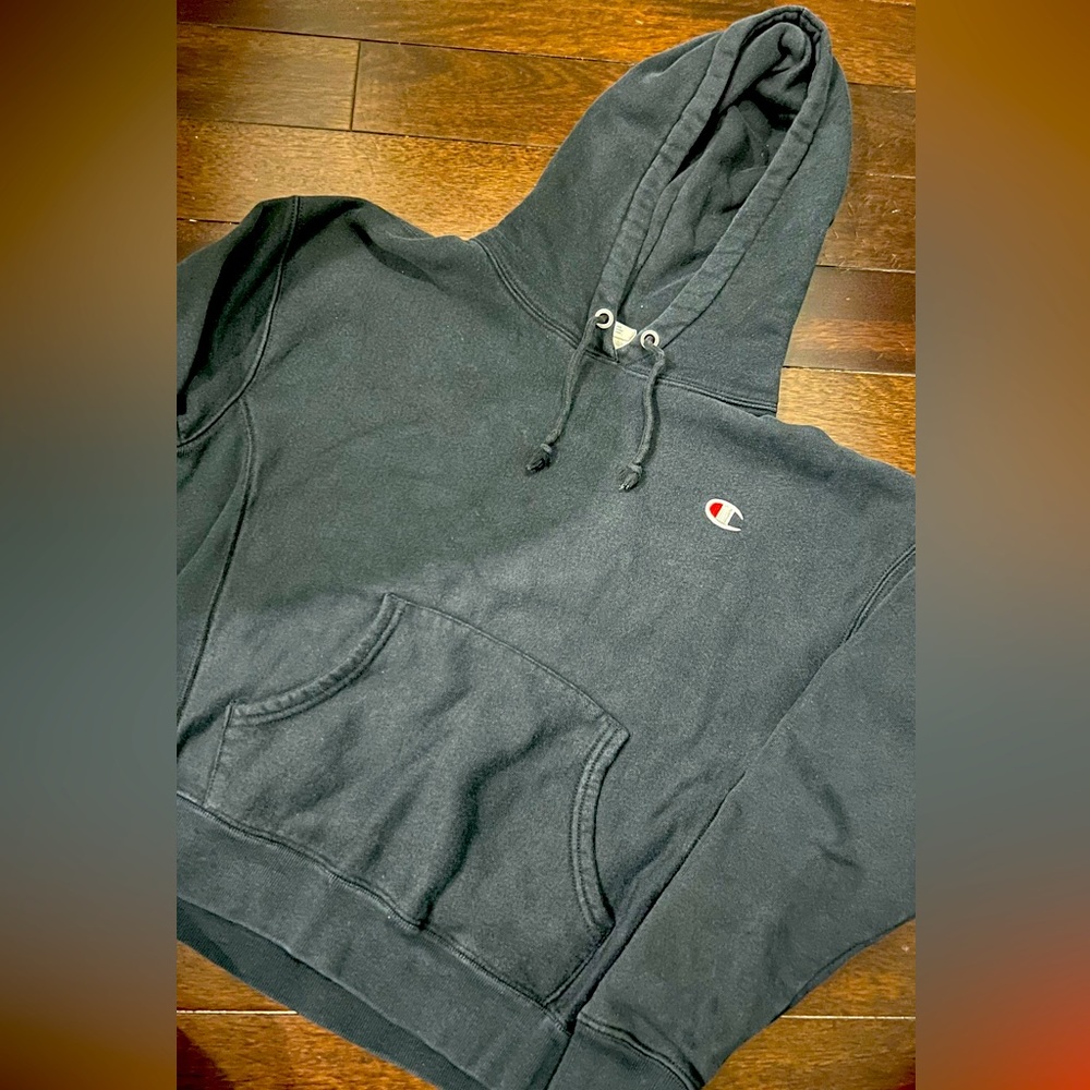Black Womens Champion hoodie